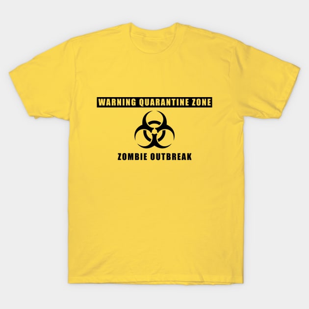 Zombie Outbreak T-Shirt by Kaztiel